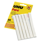 UHU - Gomme adhésive tac-Convient à diverses surfaces : murs, étagères, verre, fenêtres, électroménagers, même à l’extérieur