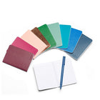 Poppin – Cahiers mini à couverture souple, couleurs de joyaux variés, Paquet de 10-Chaque cahier contient 64 pages lignées ; La couleur des lignes est appariée à la couleur de la couverture