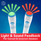 Educational Insights - Hot Dots® Light-Up Interactive Pen 6-Pack-conçu pour les enfants : Ce stylo élégant et robuste de la taille d'un enfant est doté d'une poignée souple et d'un clip pour un rangement facile.