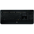Logitech - Clavier Wireless Illuminated Keyboard K800, français-Touches gravées au laser et rétroéclairées : Vous pouvez taper facilement, m&ecirc,me dans l'obscurité, grâce aux touches rétroéclairées qui offrent un éclairage précis 