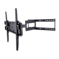 Support mural à mouvement complet TygerClaw pour téléviseur à écran plat de 42 à 83 pouces (LCD4097BLK)-Peut contenir la plupart des téléviseurs à écran plat de 42 à 83 pouces jusqu'à 132 lb