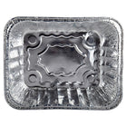 Luciano - Ensemble de plats à rôtir en feuille d'aluminium - Rectangulaire-Matériau: fabriqué en aluminium durable, jetable et facile à manipuler