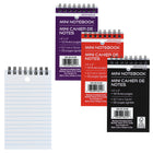 Merangue - Livrets de mémos - 3 x 5 po - 60 feuilles - Couleurs assorties - Paquet de 36-Blocs-notes conçus pour une prise de notes pratique, le journaling et l'enregistrement