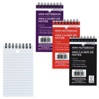 Merangue - Livrets de mémos - 3 x 5 po - 60 feuilles - Couleurs assorties - Paquet de 36-Blocs-notes conçus pour une prise de notes pratique, le journaling et l'enregistrement