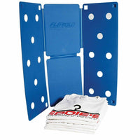 FlipFold Jr. Chemise, 7po x 10po bleu, paquet de 5-Outil de pliage FlipFold