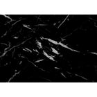 Monarch Specialties - 2610 Meuble Tv - 48 po L/Noir/Dessus Marbre Noir/1 Tiroir-Ce meuble de television comporte trois niveaux larges et spacieux pour y placer tous les articles decoratifs, decodeurs, consoles de jeu et plus