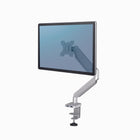Fellowes - Support articulé pour un écran Platinum Series - argent-L’utilisation des vérins à gaz permet de positionner le moniteur sans effort.