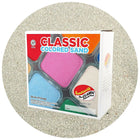 Sandtastik - Sable coloré classique, boîte de 25 lb (11,3 kg), gris-Le grain est fin et a un éclat naturel