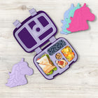 Bentgo - Ice Buddies - Licorne-Durable et reutilisable : ces packs de glace durables peuvent resister aux chocs et aux chutes dans un sac à dos ou un sac à dejeuner, puis retourner au congelateur pour être reutilises encore et encore.