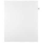 Mark Maker – Onglets séparateurs juridiques blancs, 1/15 onglets, format lettre, sans trous, numéro 108, 25/paquet-Onglets séparateurs blancs, 1/15 onglets