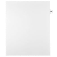 Mark Maker – Onglets séparateurs juridiques blancs, 1/15 onglets, format lettre, sans trous, numéro 108, 25/paquet-Onglets séparateurs blancs, 1/15 onglets