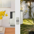 Yale - 420 Assure Lock 2 Touch avec Bluetooth - À clé - Nickel satiné-L'empreinte digitale est stockée localement sur la serrure et cryptée avec la sécurité AES128 (bit)