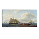 Designart – Toile imprimée de William Anderson « A Wherry Taking Passengers Out » (PT5001-32-16)-Impression