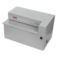 HSM - Perforateur de carton à une couche ProfiPack 400-Cylindres de coupe en acier trempé durci par induction pour perforer une couche de carton robuste, tout en reposant sur une surface de table