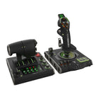 Turtle Beach - VelocityOne FlightDeck Système de simulation HOTAS universel pour PC-HUD OLED personnalisable : L'écran à affichage tête haute (HUD, Head-Up Display) en couleur permet d'accéder aux diagnostics et aux ajustements de performances. Vous pouvez ainsi modifier facilement votre configuration pendant le vol. 
