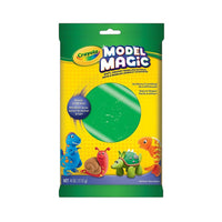 Crayola – Pâte à modeler Model Magic, vert, 473 ml-Les enfants peuvent modeler, façonner et tordre le Model Magic comme ils l'entendent. Il n'y a pas de règles ni de limites à ce qu'ils peuvent créer avec ce matériau de modelage polyvalent.