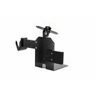 Station de vente à plaque unique compatible VESA CTA Digital avec support d'imprimante, scanner et lecteur de carte - Noir-Support VESA unique pour fixer un boîtier ou un support universel