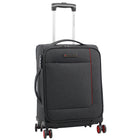 Air Canada - Valise à roulettes souple de 20 po Omni Collection - Charbon-Construction en polyester 600D 2 tons pour plus de durabilité et de style