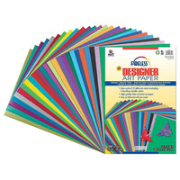 Pacon - Papier stylisé 12 x 18 po Fadeless, couleurs variées, 100 feuilles-Groupe d’âge et niveau : Tous âges et tous niveaux scolaires
