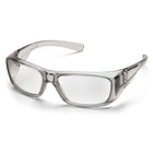 Pyramex – Lunettes de sécurité Emerge, transparent, +2.0, monture grise, 6/paquet-6/paquet