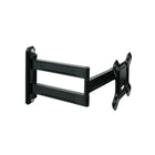 Futech – Supports muraux pour téléviseur TVW002, 7 po x 8 po x 1 ½ po, noir-Convient à la plupart des téléviseurs à écran plat de 10 po à 22 po