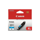 Canon - Réservoir d'encre CLI-251XL, cyan, haut rendement-Économisez temps et argent avec ce réservoir à haut rendement (série XL) comparativement à un réservoir standard.