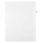 Mark Maker – Onglets séparateurs juridiques blancs, 1/15 onglets, format lettre, sans trous, numéro 169, 25/paquet-Onglets séparateurs blancs, 1/15 onglets