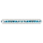 Westcott 'Coups de Pinceau" Non-Briser la Règle, 30cm, Assortis-Non-Shatter Plastique