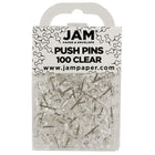 JAM Paper – Punaises, incolore, 10 paquets de 100, total de 1000 (222419050g)-Métal