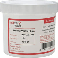 Weldcote Metals - Flux De Brasage Blanc En Pâte, paquet de 12-Type de contenant Pot