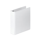 Wilson Jones - Robustes reliures à anneaux ronds ENVI Customizer, Blanc, 3 anneaux, capacité de 375 feuilles, 2 po-Reiliure noir,à anneaux en O d'une capacité de 375 feuilles