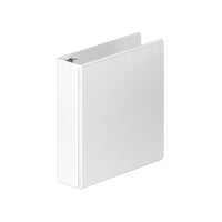 Wilson Jones - Robustes reliures à anneaux ronds ENVI Customizer, Blanc, 3 anneaux, capacité de 375 feuilles, 2 po-Reiliure noir,à anneaux en O d'une capacité de 375 feuilles