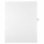 Mark Maker – Onglets séparateurs juridiques blancs, 1/15 onglets, format lettre, sans trous, numéro 187, 25/paquet-Onglets séparateurs blancs, 1/15 onglets