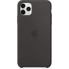 Apple - Étui protecteur pour iPhone 11 Pro Max Sili, noir-Sa fine doublure en microfibre à l'intérieur protège votre iPhone.