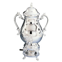 Elegance – Urne à café de 25 tasses, 118 oz, plaqué argent (89720)-Préparer jusqu’à 25 tasses de café