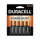 Duracell - Coppertop Piles Alcalines AA  - paquet de 8 -CONÇUES AVEC DES INGRÉDIENTS POWER BOOSTMC : les piles alcalines AA Duracell Coppertop offrent à vos appareils une performance longue durée
