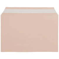 JAM Paper Pochettes de cellophane, 5 3/7 x 8 5/8 po, pêche, 100/paquet-Dimensions : 5 3/7 haut. x 8 5/8 larg. x 1/5 prof. (po)