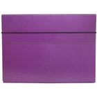 JAM PaperMD – Étui de transport à Portfolio 154528545G mince et solide à fermeture à élastique, kraft naturel, paquet de 2-Taille : 9,25 haut. x 12 larg. x 0,5 prof. (po)