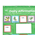 Hand2Mind - Tableau de poche des affirmations quotidiennes-Mirror encourage les élèves à se regarder eux-mêmes lorsqu'ils disent leurs affirmations