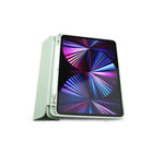 Étui JCPal DuraPro avec porte-crayon pour iPad Pro 11" (modèle 2021) - Vert clair-Porte-crayon Apple intégré