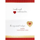 Rosedale Gold - Cartes de souhaits/Enveloppes - Joyeuse St-Valentin Amour (50122) - 5-1/2 po x 8 po - paquet de 6-Avec fini scintillant et métallique