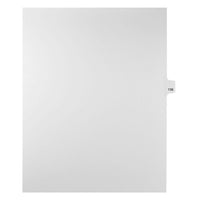 Mark Maker – Onglets séparateurs juridiques blancs, 1/25 onglets, format lettre, sans trous, numéro 136, 25/paquet-Onglets séparateurs blancs, 1/25 onglets