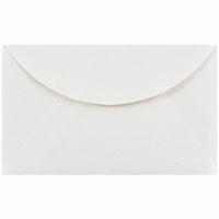 JAM Paper Enveloppes carrées miniatures pour livrets avec fermeture gommée, 2 1/2 x 4 1/4 po, blanc, paquet de 1000-Blanc
