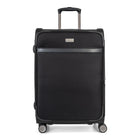 Bugatti -  Nashville -Bagage hybride rigide/souple  de 25 -25 po - Noir-noir / Hybride (Polyester et Polypropylène)