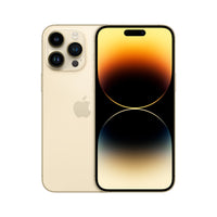 Apple - iPhone 14 Pro Max 6.7 po ecran Liquid Retina XDR, 128 Go, Or, Bell et Virgin Plus-Écran Super Retina XDR de 6,7 po toujours allume avec ProMotion