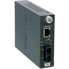 TRENDnet – Convertisseur intelligent TFC-110S15I à fibre monomode, SC, 10/100Base-TX à 100Base-FX-Le port de fibre optique monomode de type SC permet de se connecter sur des distances allant jusqu’à 15 km (9,3 miles)