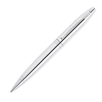 A.T. Cross - Stylo à bille Calais, chrome poli-Stylo à bille à encre noire