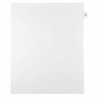 Mark Maker – Onglets séparateurs juridiques blancs, 1/15 onglets, format lettre, sans trous, numéro 107, 25/paquet-Onglets séparateurs blancs, 1/15 onglets