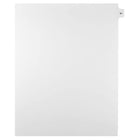 Mark Maker – Onglets séparateurs juridiques blancs, 1/15 onglets, format lettre, sans trous, numéro 91, 25/paquet-Onglets séparateurs blancs, 1/15 onglets