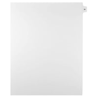 Mark Maker – Onglets séparateurs juridiques blancs, 1/15 onglets, format lettre, sans trous, numéro 91, 25/paquet-Onglets séparateurs blancs, 1/15 onglets